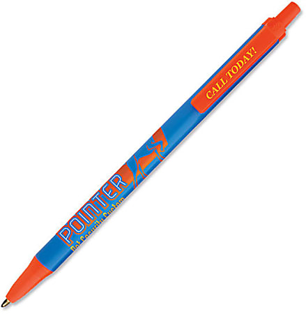 Custom Promotional BIC® Clic Stic® Pen, Medium Point, Assorted Colors, Assorted Ink