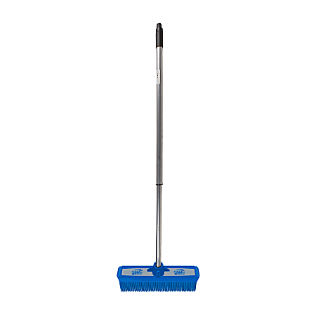 Spill Magic Telescopic Broom w/Rubber Squeegee Head, case of 6 brooms