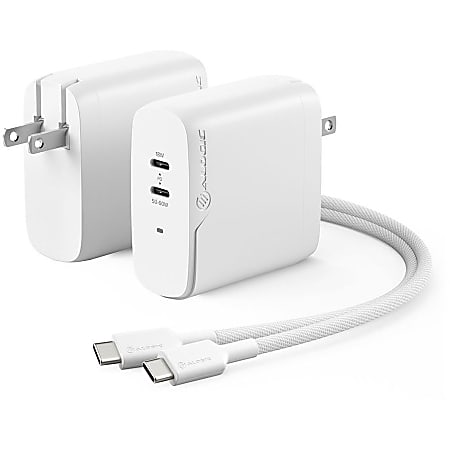 ALOGIC 2X68 Rapid Power 68W GaN Charger - ALOGIC 2X68 Rapid Power 68W GaN Charger - Includes 2m USB-C Charging Cable
