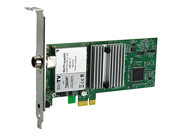 Hauppauge WinTV quadHD - Digital TV tuner - ATSC, QAM - HDTV - PCIe