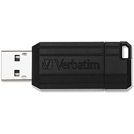 Verbatim PinStripe USB Flash Drives - 8 GB - USB 2.0 - Black - 5 / Bundle Verbatim PinStripe USB Flash Drives - 8 GB - USB 2.0 - Black - 5 / Bundle