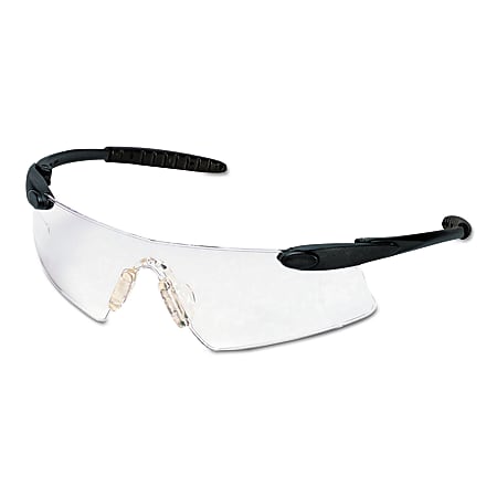 Desperado Protective Eyewear, Clear Lens, Polycarbonate, Anti-Fog, Black Frame