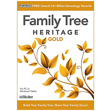Family Tree Heritage Gold - (v. 16) - license - ESD - Win
