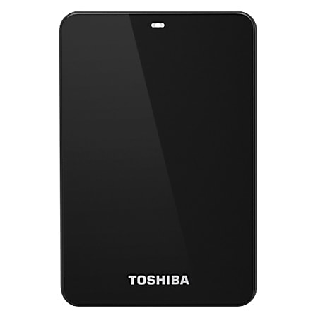 Toshiba Canvio® 3.0 Plus 500GB Portable External Hard Drive, 8MB Cache, Black