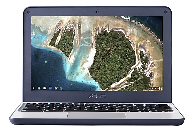 Asus Chromebook Laptop, 11.6" Screen, Intel® Celeron®, 4GB Memory, 16GB eMMC, Google™ Chrome