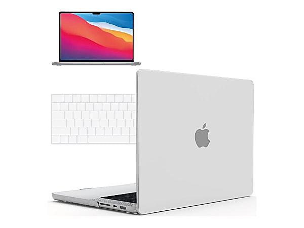 iBenzer Neon Party - Notebook shell case - 14" - clear - for Apple MacBook Pro (14.2 in)