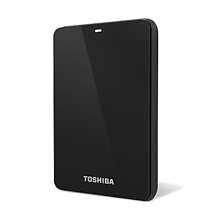 Toshiba Canvio® 3.0 Plus 1TB Portable External Hard Drive, 8MB Cache, Black