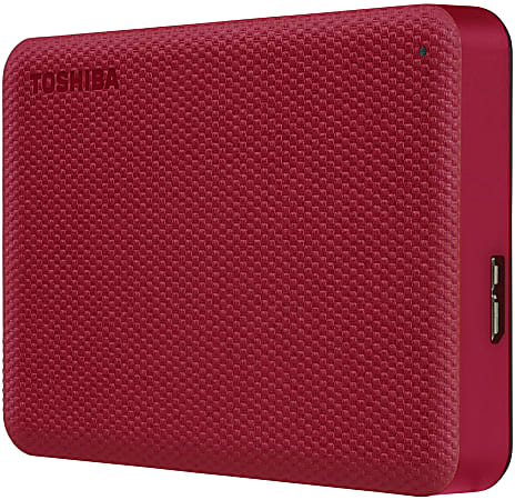 - Red 4TB Office Drive Advance Canvio Toshiba Hard External Depot Portable