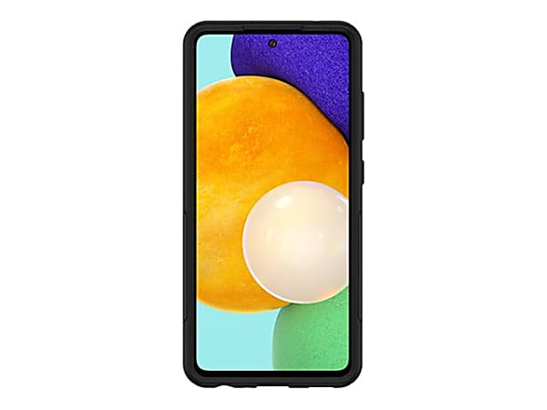 OtterBox Commuter Series Lite - Back cover for cell phone - polycarbonate, synthetic rubber - black - for Samsung Galaxy A52 5G