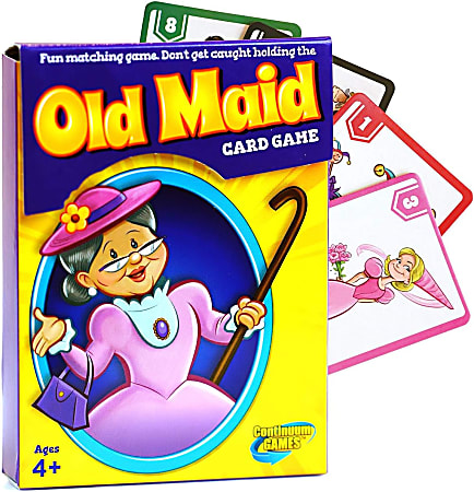 Continuum Games Kids’ Card Game, Old Maid, Total Qty 1