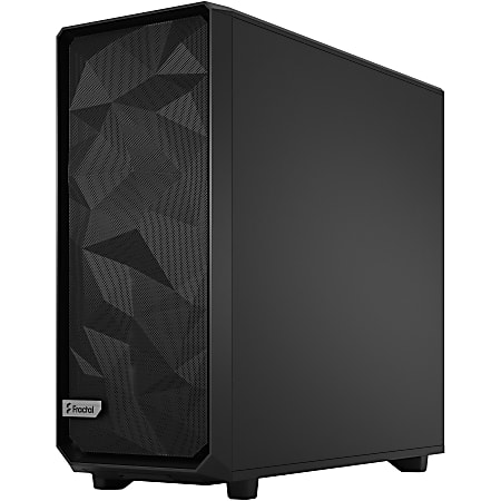 Fractal Design Meshify 2 XL Computer Case - Black - Steel, Tempered Glass - 8 x Bay - 3 x 5.51" x Fan(s) Installed - 0 - SSI EEB, SSI CEB, EE-ATX, Mini ITX, Micro ATX, ATX, EATX Motherboard Supported - 11 x Fan(s) Supported