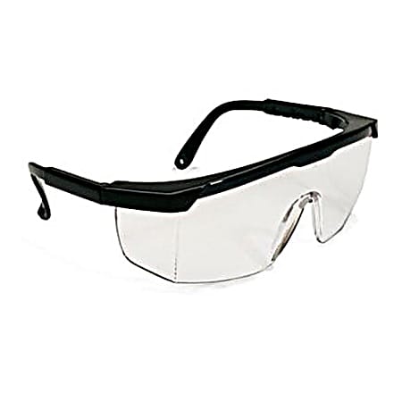 PIP Hi-Voltage ARC Safety Glasses, Black Frame/Clear Lens