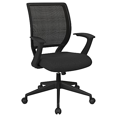 Office Star™ Work Smart Mesh Task Chair, Shale/Black