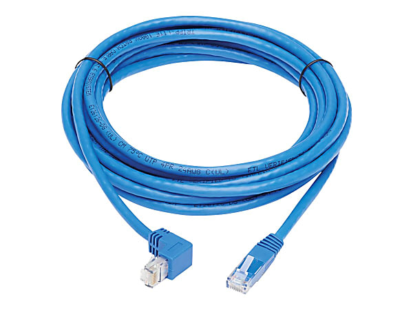 Tripp Lite Cat6 Ethernet Cable Down Right Angled