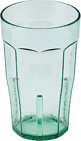 Cambro Laguna Styrene Tumblers, 14 Oz, Spanish Green, Pack Of 36 Tumblers