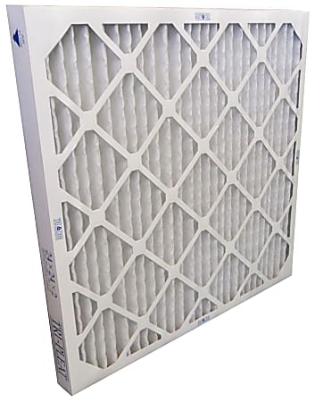 Tri-Dim HVAC Pleated Air Filters With Antimicrobial Protection, Merv 8 Pro, 20"H x 18"W x 2"D, Set Of 12 Filters