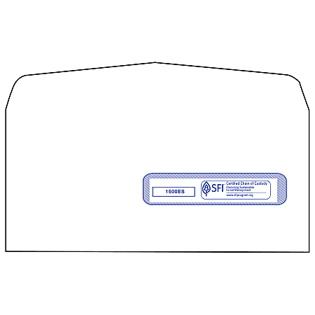 CMS Health Insurance Envelopes, Window, Self-Seal, 5-3/5" x 9-1/2", Box Of 500