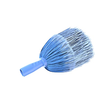 Gritt Commercial Cobweb Duster Brush, 6-11/16", Blue