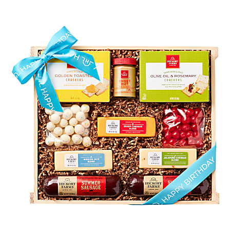 Hickory Farms - Birthday Crate - 10 items