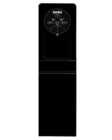 AquaBoy® Pro II Hot/Cold Air-To-Water Generator, 45 1/2"H x 11 3/4"W x 17"D, Black