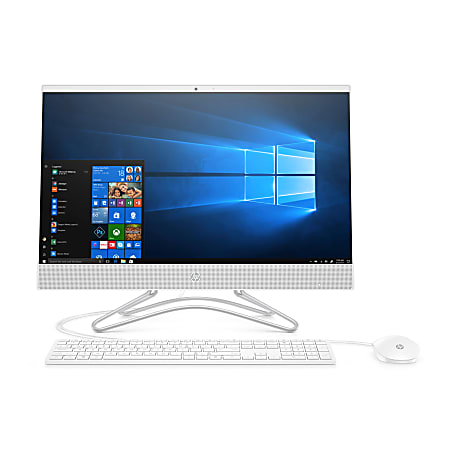 HP 24-f0046 All-In-One PC, 23.8" Full HD Touch Screen, AMD A9 Dual Core, 8 GB Memory, 1 TB Hard Drive, Windows 10 Home