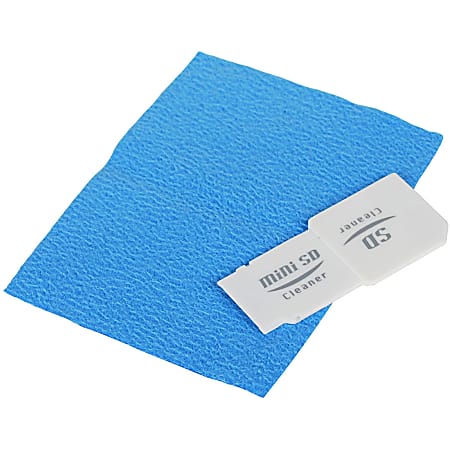 SIIG SD Memory Card Slot Cleaning Kit - Memory Card Slot - Plastic, MicroFiber