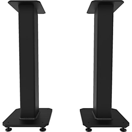 Kanto SX Fillable Speaker Floor Stands, 22"H, Floor, Black