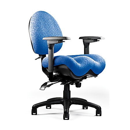 Neutral Posture® 5700 Mid-Back Ergo Chair, 38"H x 26"W x 26"D, Light Blue