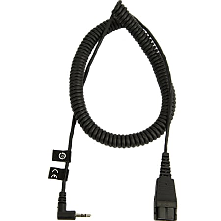 Jabra Headset Cable - 6.56 ft Quick Disconnect/Sub-mini