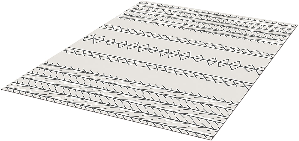 Realspace® Decorative Chair Mat, 35" x 40", Nomad