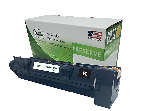 IPW Preserve Brand Remanufactured Extra High-Yield Black Toner Cartridge Replacement For Xerox® 113R00668, 113R00668-R-O