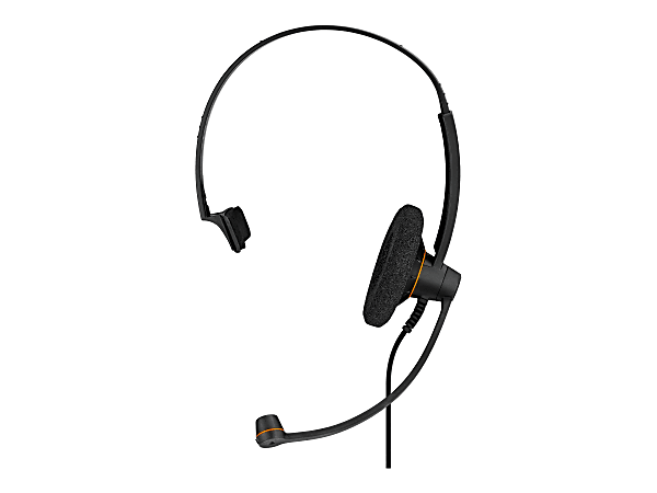 EPOS IMPACT SC 30 USB ML - Headset - on-ear - wired - USB - black with orange color highlights