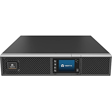 Vertiv Liebert GXT5 UPS - 3kVA/2700W 208V | Online Rack Tower Energy Star L6-20P - Double Conversion| 2U| Optional RDU101 Card| Color/Graphic LCD| 3-Year Warranty