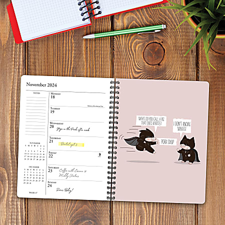 Mr.Wonderful Wonder 2024 Weekly Diary, I'm Getting Thousands Of Things,  22.1 x 2.1 x 15.6