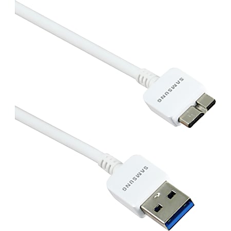 Arclyte Original Samsung Adap Galaxy Note 3 - 4.11 ft USB Data Transfer Cable for Cellular Phone - USB - USB - White