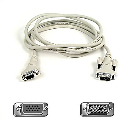 Belkin Pro Series VGA Monitor Extension Cable - HD-15 Male - HD-15 Female Monitor - 25ft
