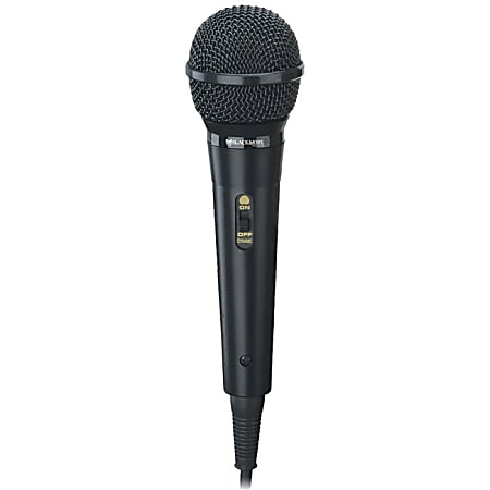 Blackmore Pro Audio Wired Unidirectional Dynamic Microphone, 3”, Black, BMP-1
