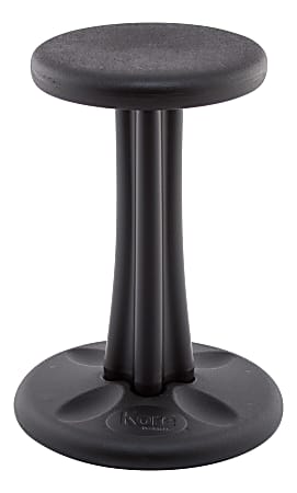 Kore Design™ Pre-Teen Wobble Chair 18.7", Black