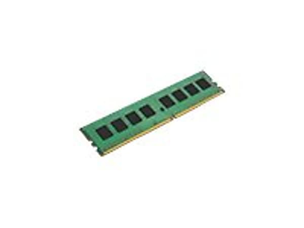 Kingston 8GB DDR4 SDRAM Memory Module - For Workstation - 8 GB - DDR4-2933/PC4-23400 DDR4 SDRAM - 2933 MHz - CL21 - 1.20 V - Non-ECC - Unbuffered - 288-pin - DIMM - Lifetime Warranty
