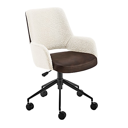 Matte black shop office chair