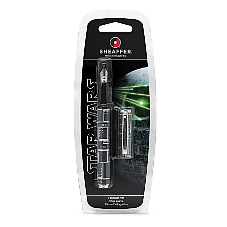 Sheaffer® Star Wars POP Fountain Pen, Medium Point, 0.43 mm, Death Star, Black Ink
