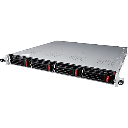 Buffalo TeraStation 3420RN RacKmount 16TB NAS Hard Drives Included (2 x 8TB, 4 Bay) - Annapurna Labs Alpine AL-214 1.40 GHz - 4 x HDD Supported - 2 x HDD Installed - 16 TB Installed HDD Capacity - 1 GB RAM DDR3 SDRAM - Serial ATA/600 Controller