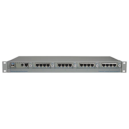 Omnitron Systems iConverter 2431-2-TW TM3 Media Converter - 1 x Network (RJ-45) - 1 x SC Ports - 10/100/1000Base-T, 1000Base-X - 24.85 Mile - Internal
