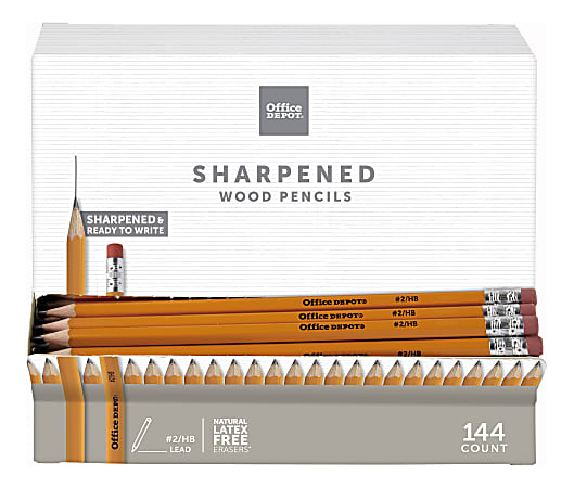 Wood-Cased #2 HB Pencils, Shuttle Art 600 Pack Sharpened Yellow