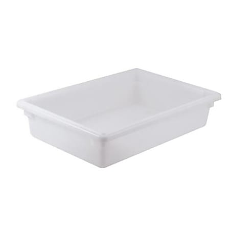 Winco Plastic Food Storage Box, 6"H x 18"W