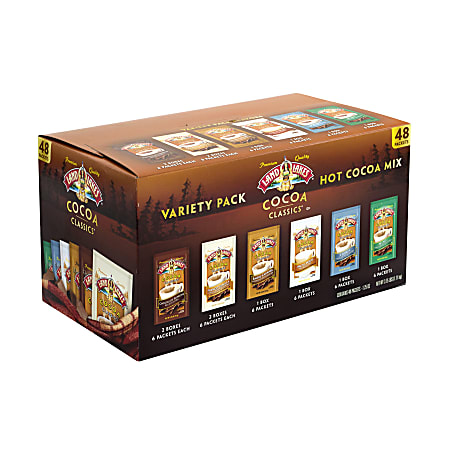 Land O' Lakes Hot Cocoa Mix, Classics Variety, Case Of 48 Packs