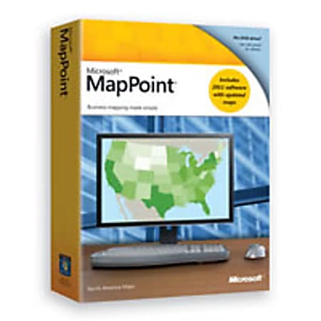 MapPoint 2011 North American Maps, Download Version