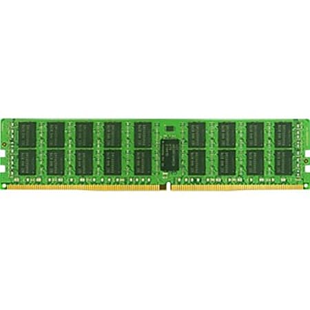 Synology 32GB DDR4 SDRAM Memory Module - For NAS Server - 32 GB - DDR4-2666/PC4-21333 DDR4 SDRAM - 2666 MHz - 1.20 V - ECC - Registered - 288-pin - DIMM