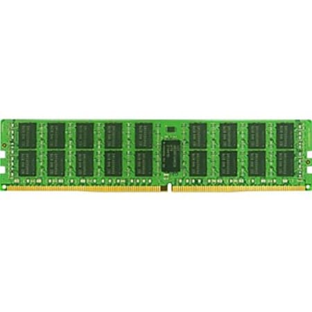 Synology 32GB DDR4 SDRAM Memory Module For NAS Server 32 GB DDR4 2666PC4 21333 DDR4 SDRAM 2666 MHz 1.20 V ECC Registered 288 pin DIMM Office Depot