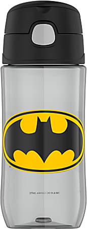 Thermos Funtainer 16 Ounce Stainless Steel, Batman